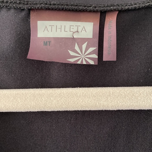 Athleta Black Dress Size Medium Tall EUC - Picture 2 of 8